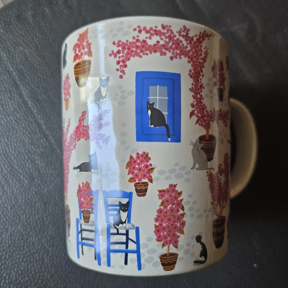 Fig & Fern Cat Mug - Picture 1 of 10